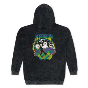 RIPNDIP PSYCHEDELIC GARDEN HOODIE-BLACK