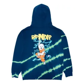 RIPNDIP SUPER SANERM HOODIE-NVY NEON GRN