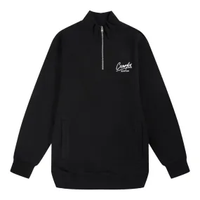 Script Quarter Zip Crewneck