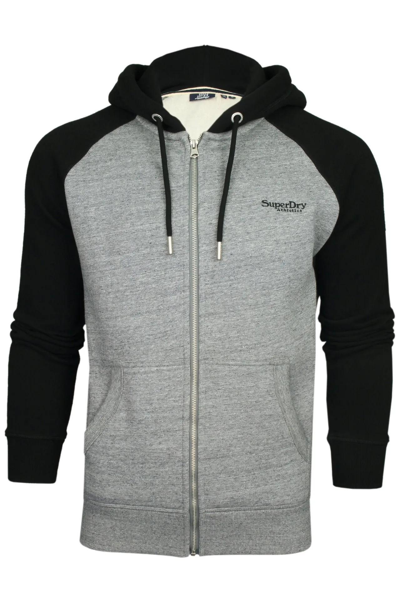 Superdry Mens Essential Baseball Zip Hoodie Sweater