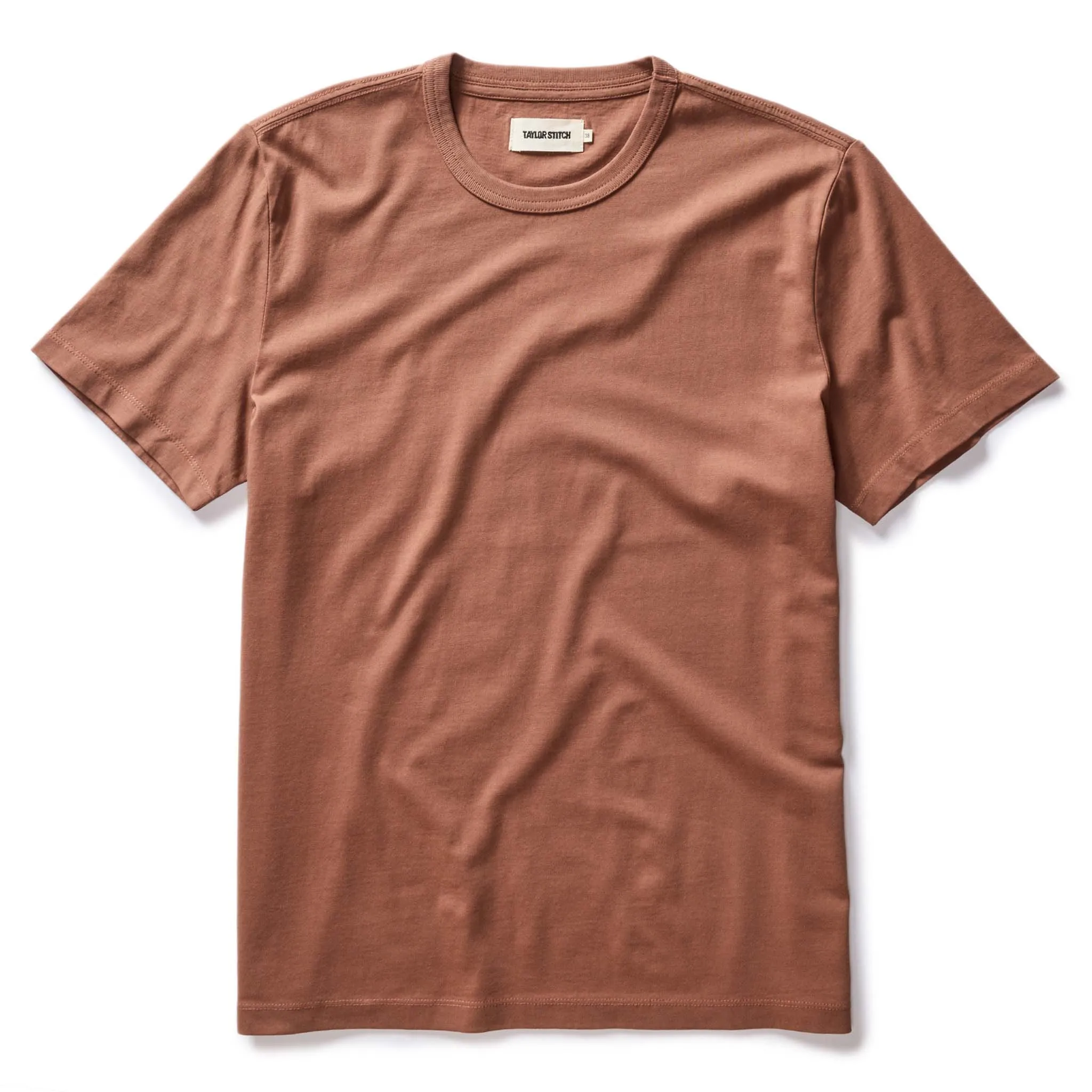 The Organic Cotton Tee in Faded Brick