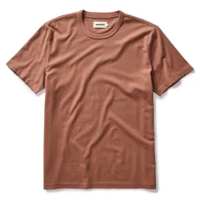 The Organic Cotton Tee in Faded Brick