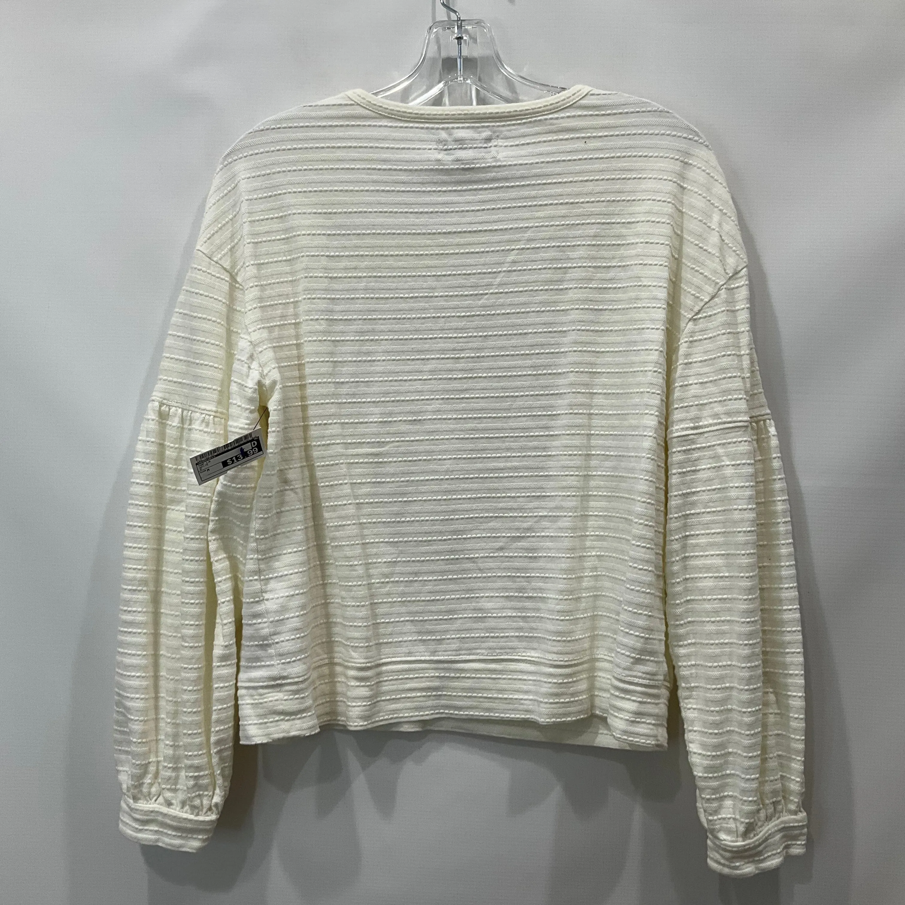 Top Long Sleeve By Madewell  Size: M