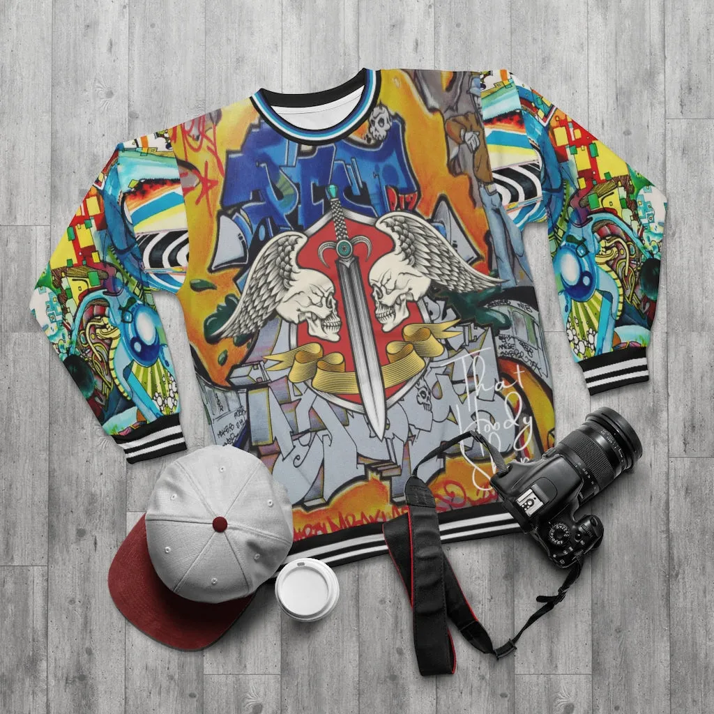 Valkyrie Graffiti Unisex Sweatshirt