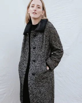 Vintage Boucle Wool BERLIN Coat #7 (XS/S   S/M)