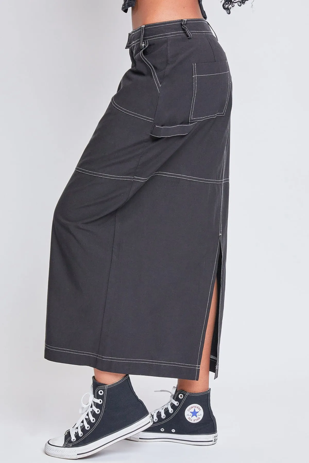 Women's Cargo Maxi Skirt