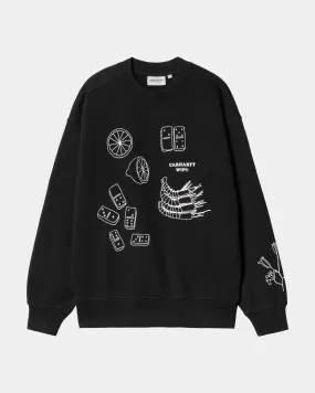 Women’s Isis Maria Lunch Sweatshirt | Black