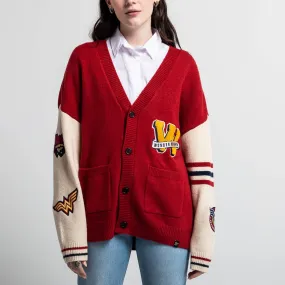 Wonder Woman Varsity Cardigan