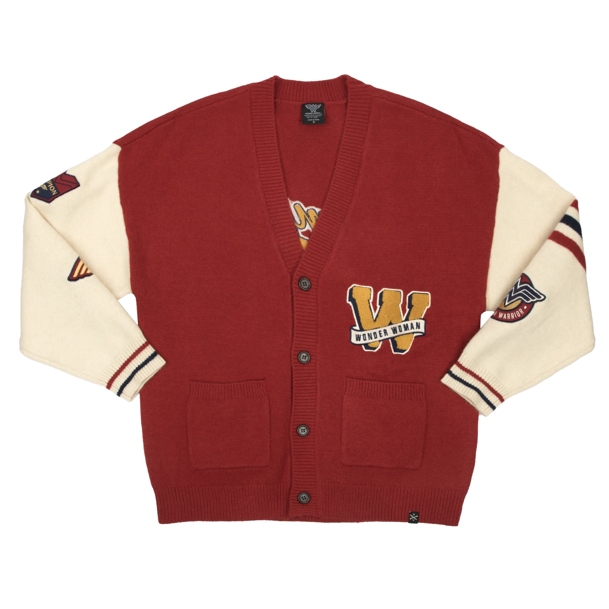 Wonder Woman Varsity Cardigan