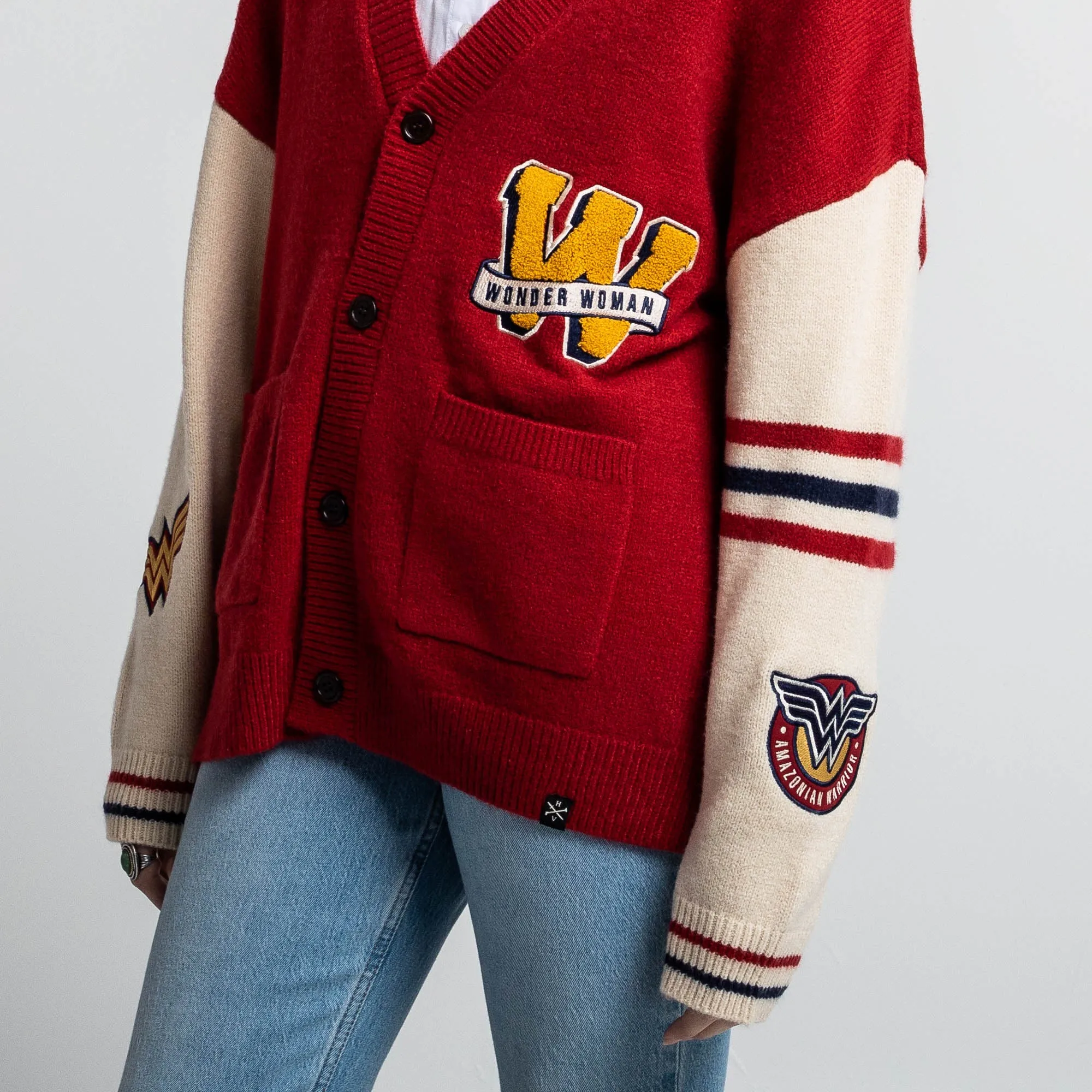 Wonder Woman Varsity Cardigan