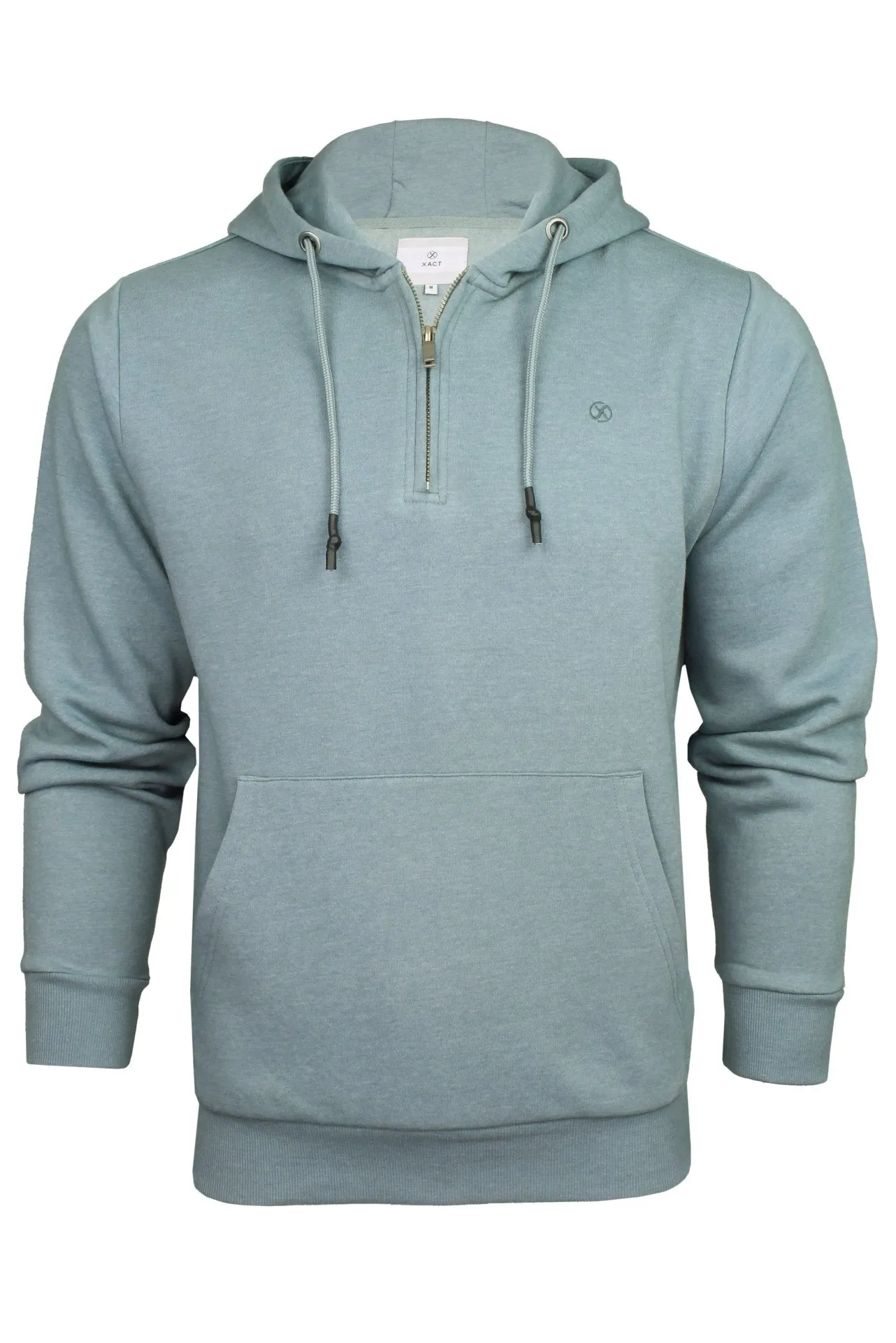 Xact Men's 1/4 Zip Overhead Hoodie Sweatshirt