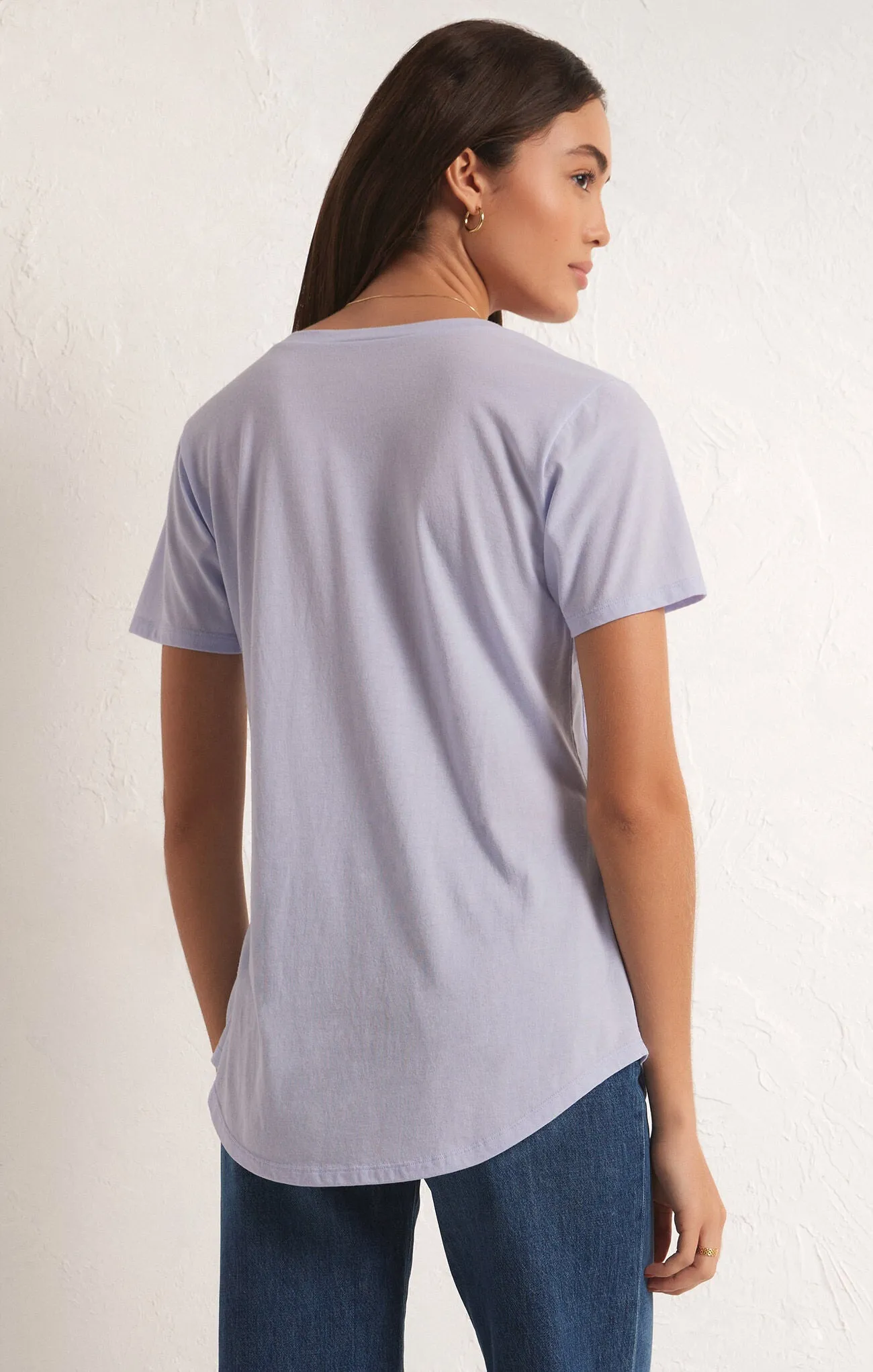 Z Supply The Pocket Tee - Iris Bliss